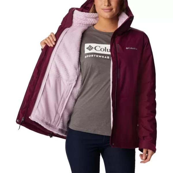 Columbia Womens Bugaboo Ii Fleece Interchange JacketMarionberry