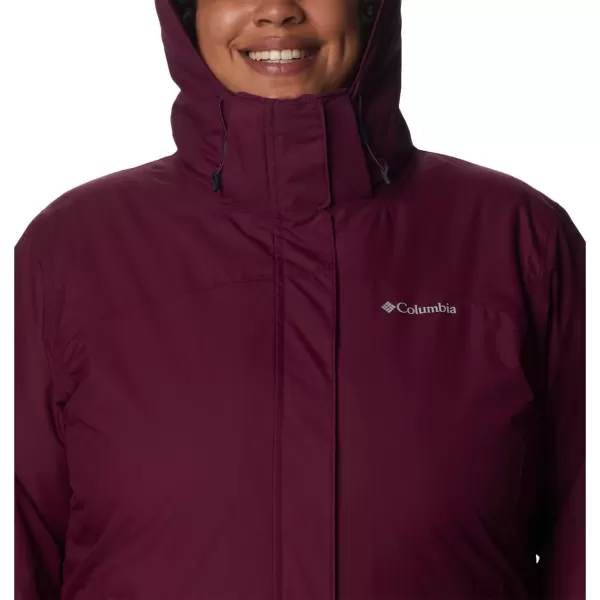 Columbia Womens Bugaboo Ii Fleece Interchange JacketMarionberry