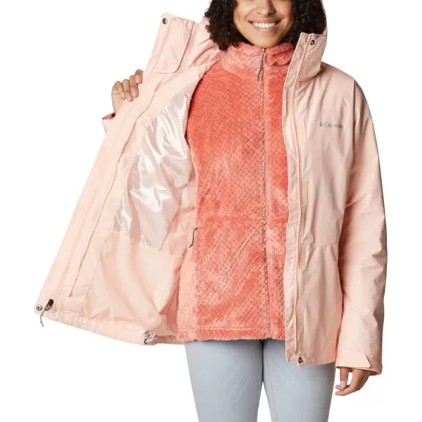 Columbia Womens Bugaboo Ii Fleece Interchange JacketPeach Blossom