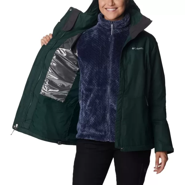 Columbia Womens Bugaboo Ii Fleece Interchange JacketSpruce