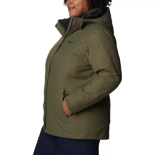 Columbia Womens Bugaboo Ii Fleece Interchange JacketStone Green