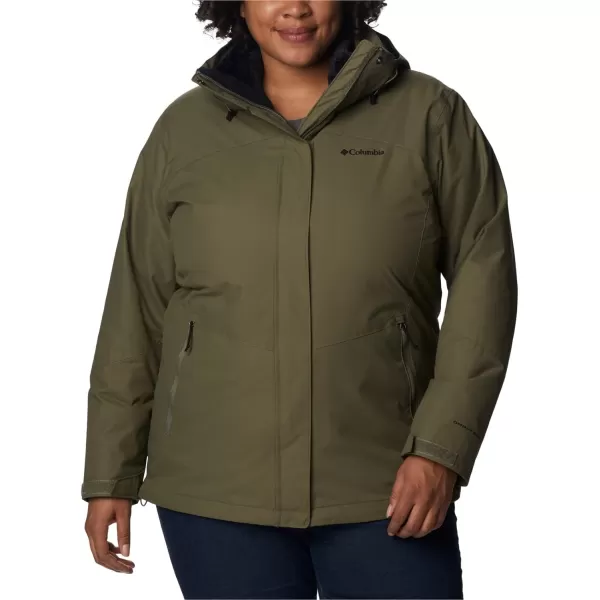 Columbia Womens Bugaboo Ii Fleece Interchange JacketStone Green