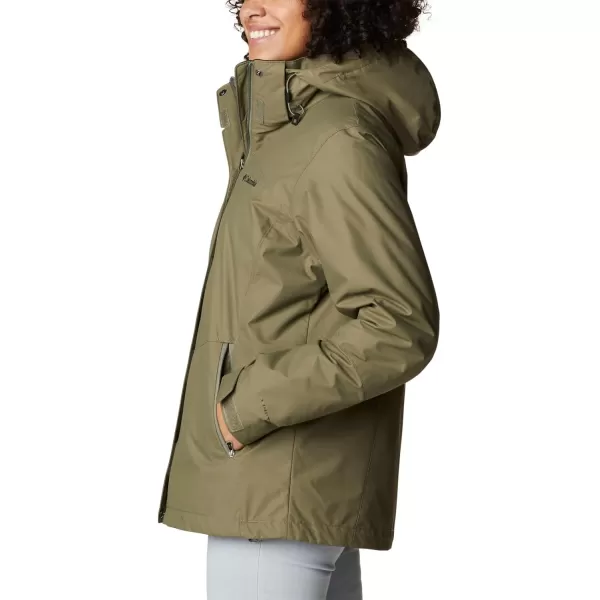 Columbia Womens Bugaboo Ii Fleece Interchange JacketStone Green