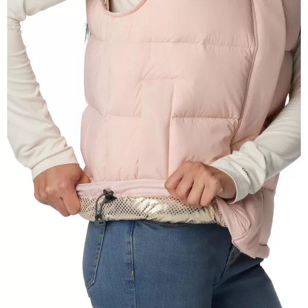 Columbia Womens Bulo Point Ii Down VestDusty Pink Crinkle