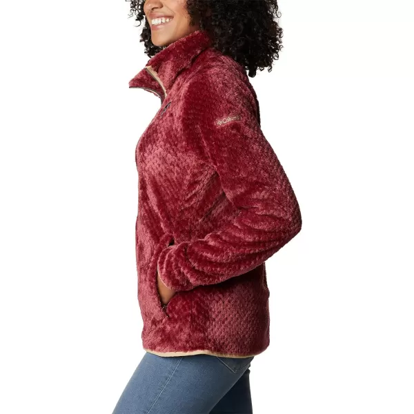 Columbia Womens CLG Fire Side Ii Sherpa FzFsu  Cabernet