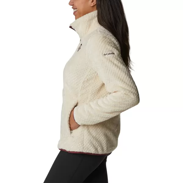 Columbia Womens CLG Fire Side Ii Sherpa FzTam  Chalk