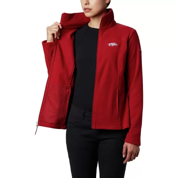 Columbia Womens CLG Give and Go Ii Full Zip Fleece JKTArk  Red Velvet