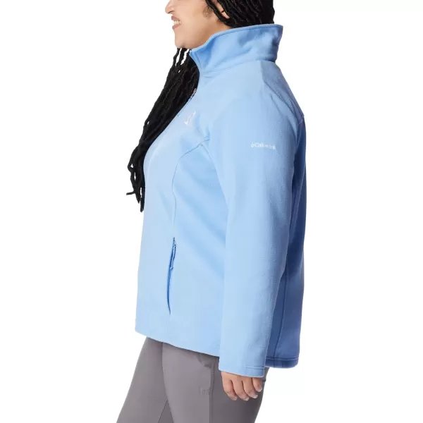 Columbia Womens CLG Give and Go Ii Full Zip Fleece JKTNc  White Cap