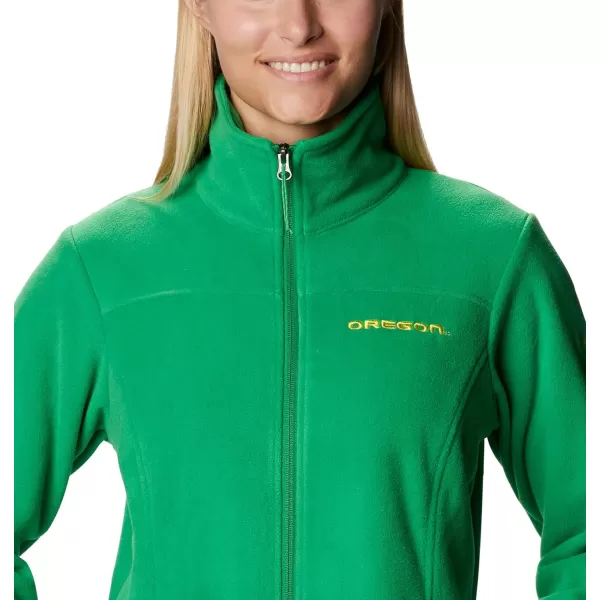 Columbia Womens CLG Give and Go Ii Full Zip Fleece JKTUo  Fuse Green