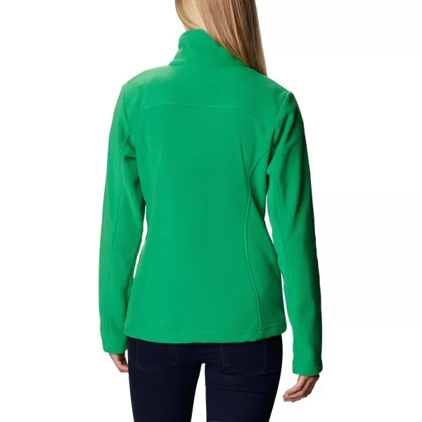 Columbia Womens CLG Give and Go Ii Full Zip Fleece JKTUo  Fuse Green