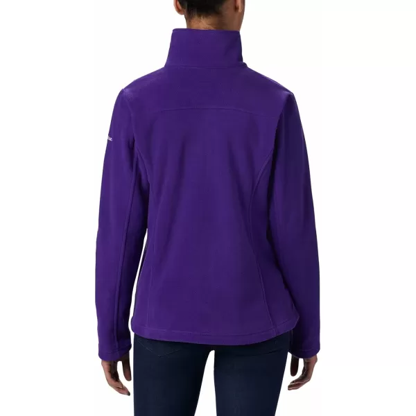 Columbia Womens CLG Give and Go Ii Full Zip Fleece JKTUw  Uw Purple