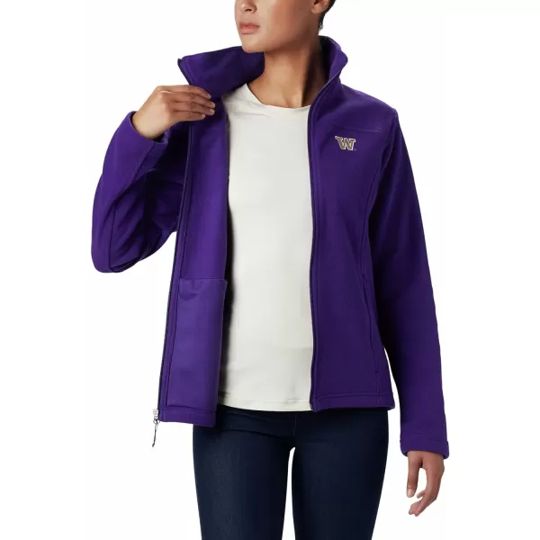 Columbia Womens CLG Give and Go Ii Full Zip Fleece JKTUw  Uw Purple