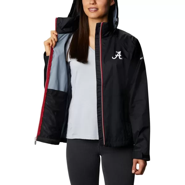 Columbia Womens CLG Switchback JacketAlabama Crimson Tide Ala  Black