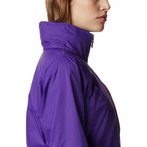 Columbia Womens CLG Switchback JacketClemson Tigers Cle  Vivid Purple