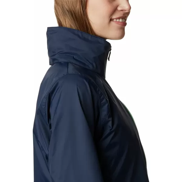 Columbia Womens CLG Switchback JacketNotre Dame Fighting Irish Nd  Collegiate Navy