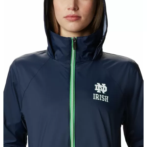 Columbia Womens CLG Switchback JacketNotre Dame Fighting Irish Nd  Collegiate Navy