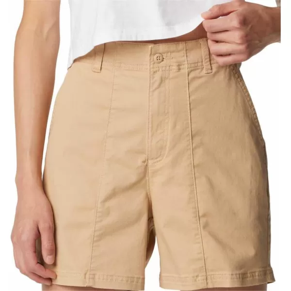 Columbia Womens Calico Basin Cotton ShortCanoe