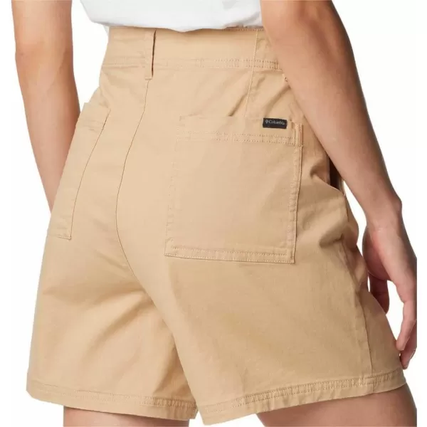 Columbia Womens Calico Basin Cotton ShortCanoe