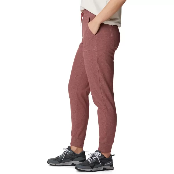 Columbia Womens Calico Basin Fleece JoggerBeetroot Heather