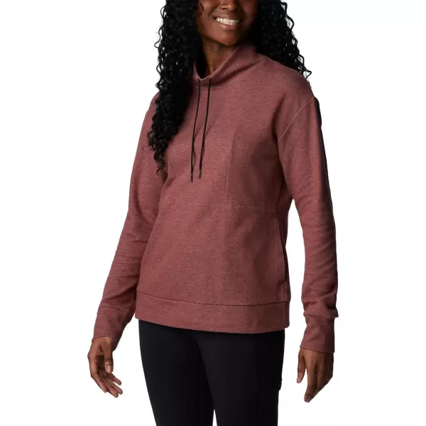 Columbia Womens Calico Basin Fleece PulloverBeetroot Heather