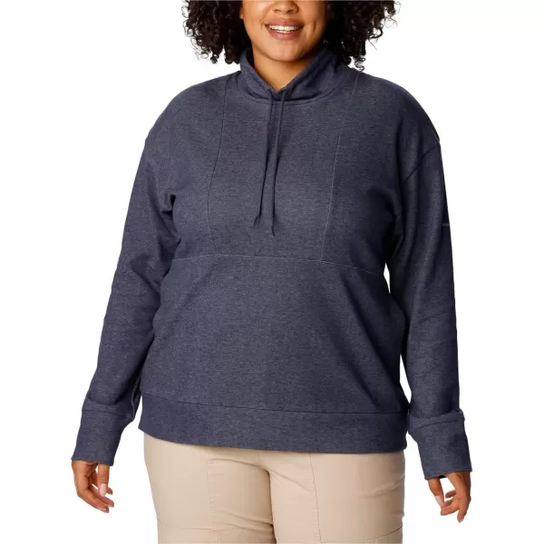 Columbia Womens Calico Basin Fleece PulloverNocturnal Heather