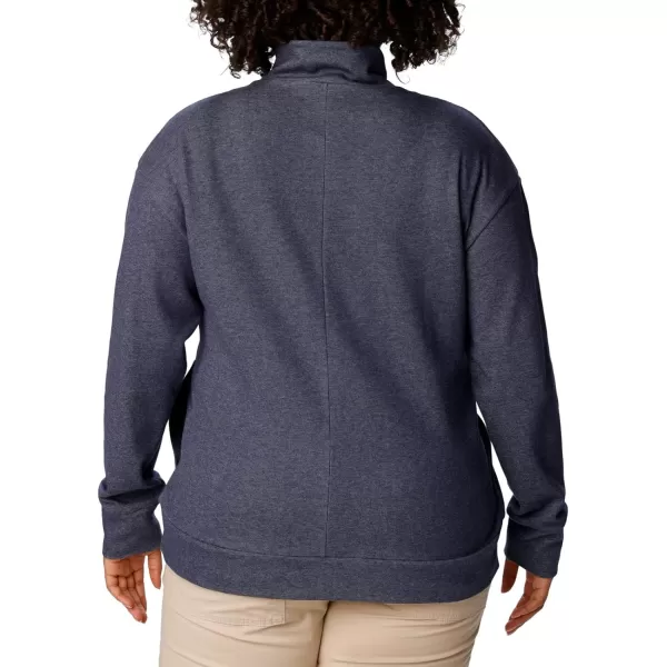 Columbia Womens Calico Basin Fleece PulloverNocturnal Heather