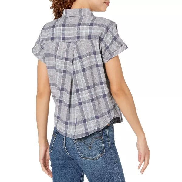 Columbia Womens Camp Henry Iv Short Sleeve ShirtNocturnalMulti Plaid