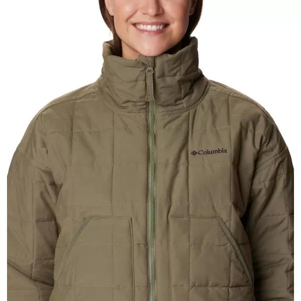 Columbia Womens Chatfield Hill Ii JacketStone Green