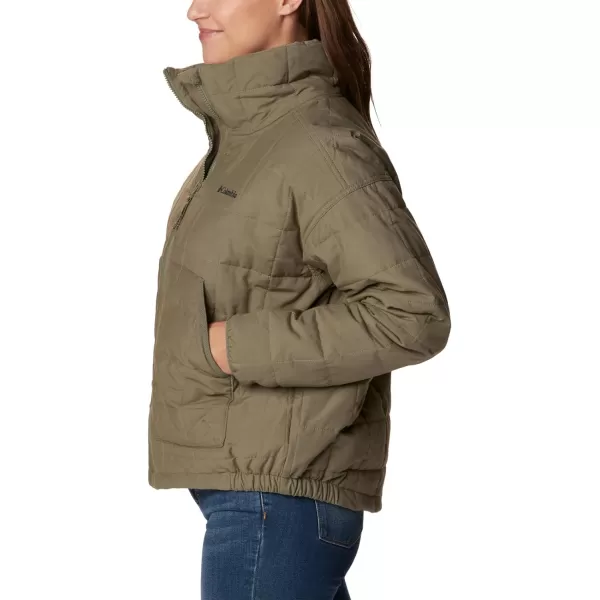 Columbia Womens Chatfield Hill Ii JacketStone Green