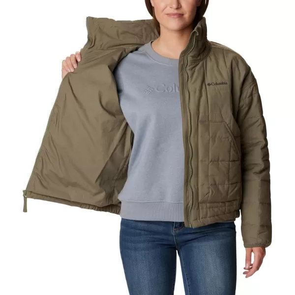 Columbia Womens Chatfield Hill Ii JacketStone Green