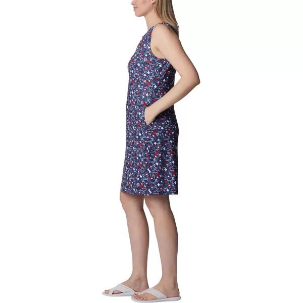 Columbia Womens Chill River Printed DressNocturnalMini Hibiscus