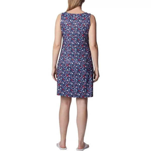 Columbia Womens Chill River Printed DressNocturnalMini Hibiscus