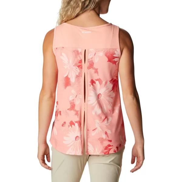 Columbia Womens Chill River TankCoral Reef Daisy Party