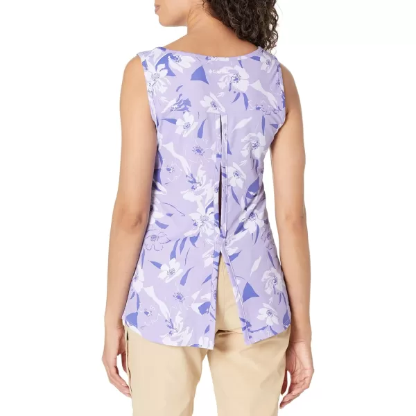 Columbia Womens Chill River TankFrosted PurplePop Flora Tonal