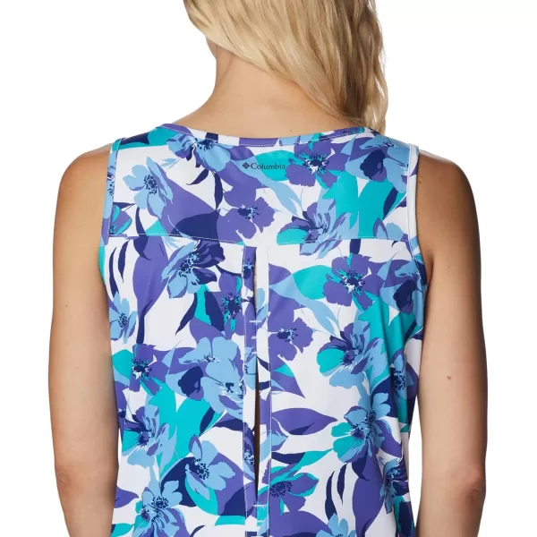 Columbia Womens Chill River TankPurple LotusPop Flora