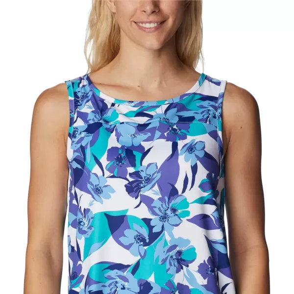 Columbia Womens Chill River TankPurple LotusPop Flora