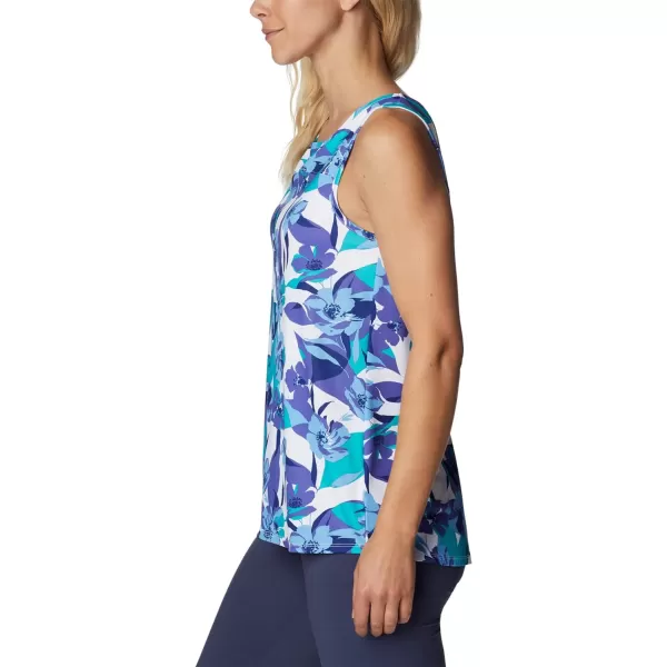 Columbia Womens Chill River TankPurple LotusPop Flora