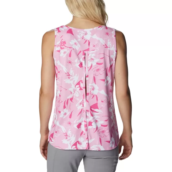 Columbia Womens Chill River TankWild RosePop Flora Tonal