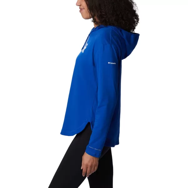 Columbia Womens Collegiate Sun Trek Hooded PulloverUk  Azul