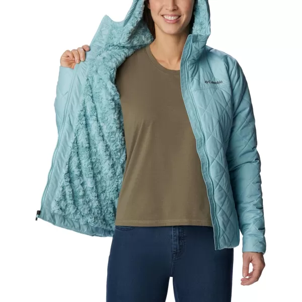 Columbia Womens Copper Crest Hooded JacketAqua Haze