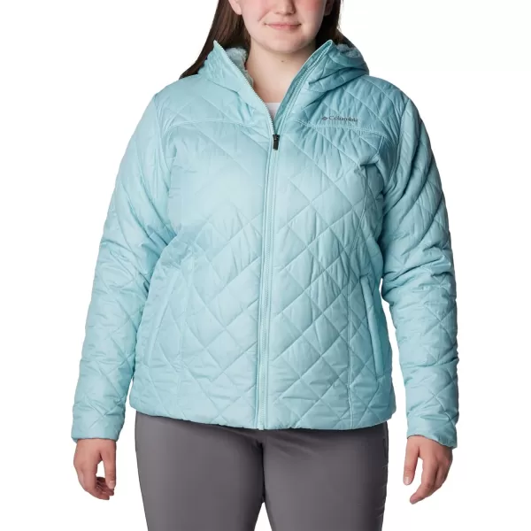 Columbia Womens Copper Crest Hooded JacketAqua Haze