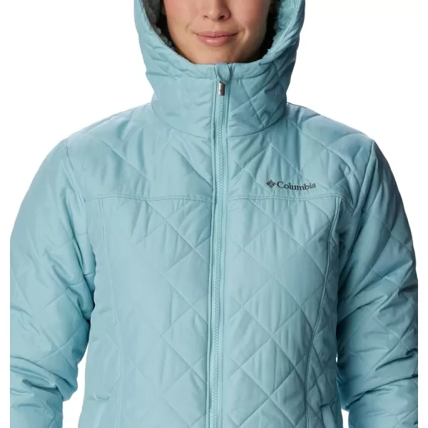 Columbia Womens Copper Crest Hooded JacketAqua Haze