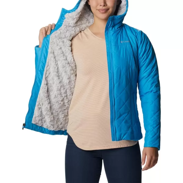 Columbia Womens Copper Crest Hooded JacketBlue Chill