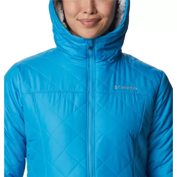 Columbia Womens Copper Crest Hooded JacketBlue Chill