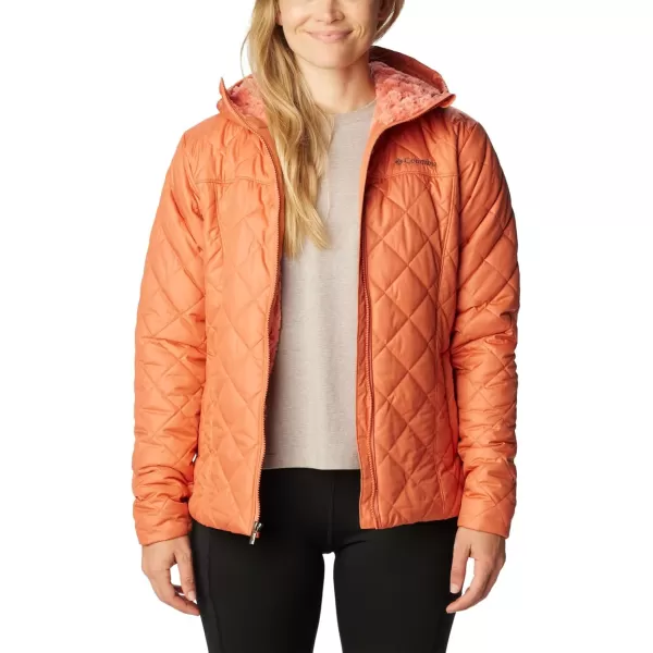 Columbia Womens Copper Crest Hooded JacketFaded Peach