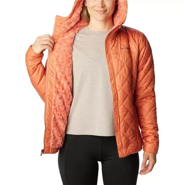 Columbia Womens Copper Crest Hooded JacketFaded Peach