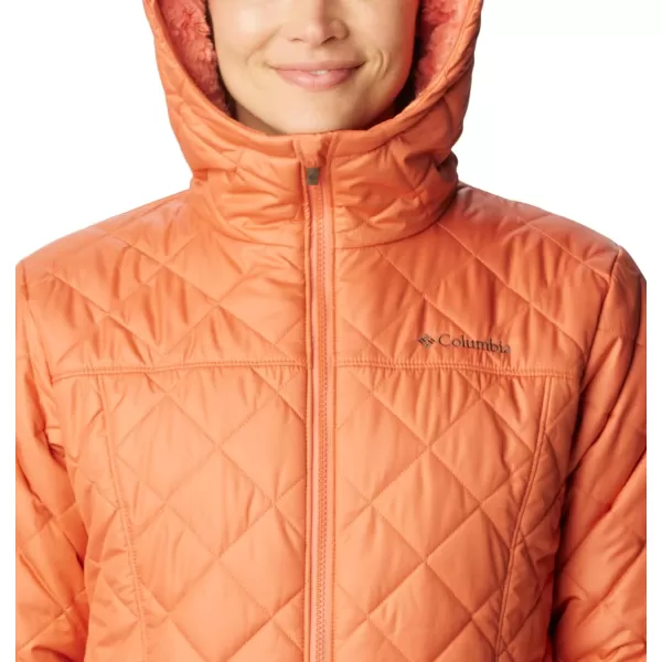 Columbia Womens Copper Crest Hooded JacketFaded Peach