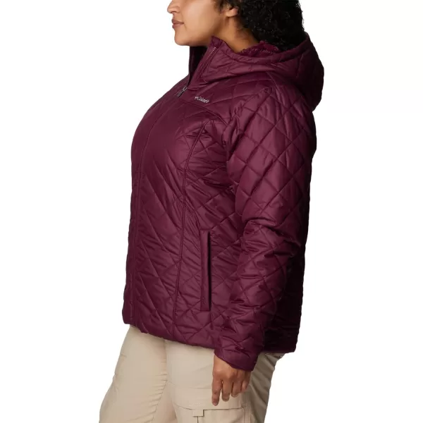 Columbia Womens Copper Crest Hooded JacketMarionberry