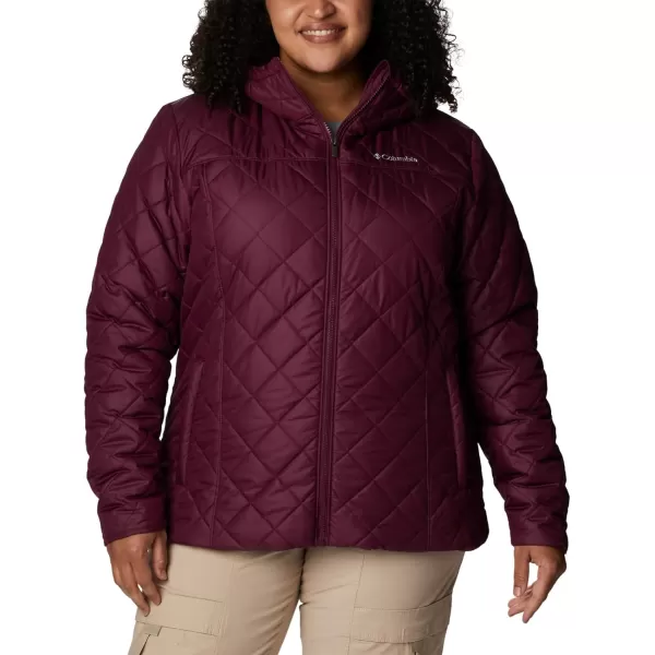 Columbia Womens Copper Crest Hooded JacketMarionberry