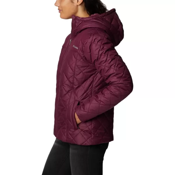 Columbia Womens Copper Crest Hooded JacketMarionberry